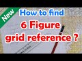 6 figure grid reference in a Toposheet | ICSE Class X Geography