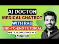 AI Medical Chatbot with RAG Tutorial (HUGGINGFACE \u0026 LANGCHAIN) | AI in healthcare End-to-End Project