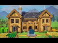 Minecraft: Large Survival House Tutorial | Ultimate Survival Base