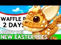 Adopt Me WAFFLE DRAGON! Week 2 Easter Pets