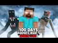 I Spent 100 Days in Minecraft’s Scariest Winter…