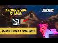 Unlocking the Aether Blade and Ion Core in the Season 3 Week 1 Challenges (Black Ops 7 Zombies)