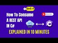 How to Consume a REST API in C# Beginners Guide with practical examples explained in Hindi (हिंदी)