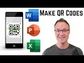 Quickly Make QR Codes in Microsoft Word, PowerPoint or Excel