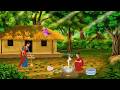 गरीब दो बहनों को जंगल में मिला रहस्यमयी घर | Hindi Moral Story | Cartoon Kahani