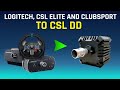 Going from Logitech G29, CSL Elite \u0026 Clubsport to the Fanatec CSL DD