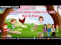 Has, Have - English Grammar for Kids