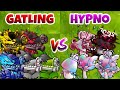 PVZ Fusion 2.4 Challenge - Team GATLING vs HYPNO Plant Fusion VS Obsidian Gargantuar - Who Will Win?