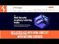 Reflected XSS into HTML context with nothing encoded-PortSwigger Labs Solution