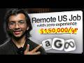 How to land US Remote Job with 0 Experience?