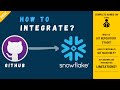Snowflake GitHub Integration | Complete Hands-On Snowflake Tutorial