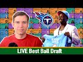 Saturday LIVE Best Ball Draft | 2026 Fantasy Football