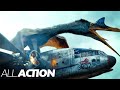 Quetzalcoatlus Attacks Owen Grady's Plane | Jurassic World: Dominion (2022) | All Action