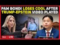 'You Lied Under Oath': Rep. Ted Lieu Torches Pam Bondi After Trump-Epstein Video Played In Hearing