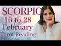 SCORPIO Tarot reading from 16 to 28 February 2026