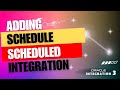 How to define simple Schedule to an Integration in Oracle Integration 3, Add simple schedule, OIC 3