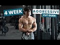 My 4 Week Aggressive Cut: The Secrets to Success