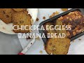 Chickpea Flour Eggless Banana Bread - Gluten Free!! | No Sugar, Butter | Besan Banana - Quick \u0026 Easy