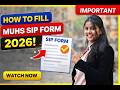 MUHS SIP Form 2026 Full Guide 🔥 | Step-by-Step Registration Process | Internship for Medicos