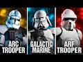 ALL 42 Clone Trooper Variants Explained!