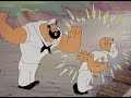 Bluto destroying Popeye (Popeye the Sailor Man - \
