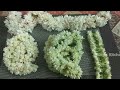 பூ கட்டுவது எப்படி |  Easy Way To String flowers in Tamil | Jasmine | Poo Kattuvathu Eppadi In Tamil