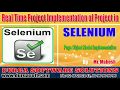 Selenium Project || Page Object Model Implementation by Mahesh
