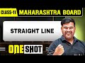 STRAIGHT LINE IN 1 SHOT | Maths | Class11th | Maharashtra Board