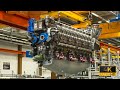 Manufacturing World's Largest Diesel Engine | Inside Germany's Top Engine Factory
