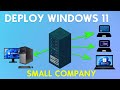Deploying WINDOWS 11 Across Multiple Computers in JUST 10 Minutes