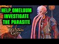 Help Omeluum Investigate the Parasite Complete Quest | Baldur's Gate 3 - Find the Mushrooms