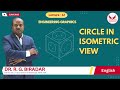Drawing Perfect Circles in Isometric Perspective | Lecture 12 #labtech #ramdasbiradar