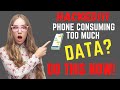 How to stop excess data consumption on android [How to reduce mobile data usage on android]
