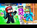 IMMORTAL CASH vs SECURITY HOUSE in Minecraft!