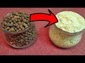 how to make besan flour with black chickpeas | how to make besan flour