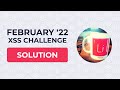 Extremely Short XSS?! Solution to February '22 XSS Challenge