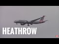 London Heathrow Airport Approach RW27R Plane Spotting 26th January 2019
