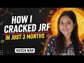 How I Qualifed UGC NET JRF exam in just 3 months | FULL PREPARATION STRATEGY 2026