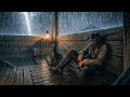 Taking Shelter on the Remote Watch Tower During Heavy Thunderstorm | RDR2 ASMR