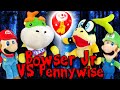 Crazy Mario Bros: Bowser Jr VS Pennywise!