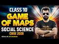 Game Of Maps | Social Science | Class 10 Board Exam CBSE 2026 | Shimon Sir
