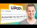 One Sentence and Agentic AI Does the Rest (UiPath ScreenPlay)