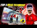 BRAZILIAN 🇧🇷🤯 SECRET DRAG HEADSHOT 😱😳 TECHNIQUE IN FREE FIRE || HEADSHOT TRICKS FREE FIRE TOP 3 DRAG