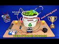 award winning science project || smart automatic plant watering system with water recycling ♻️