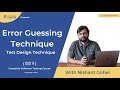 Software Testing Tutorial  in Hindi- Error Guessing Technique in test case design technique