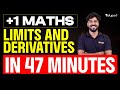 Limits and Derivatives in 47 Minutes | Plus One Maths Chapter 12 | Eduport Plus One