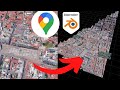 Google Maps in Blender - BLOSM Addon