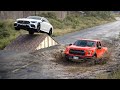 Cars vs Mud Challenge #2 in BeamNG Drive!