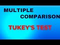 Multiple Comparison ( Tukey's Test )