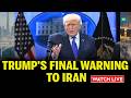Donald Trump LIVE: Trump's Nuclear Warning amid Iran War | Trump News LIVE | US News | White House